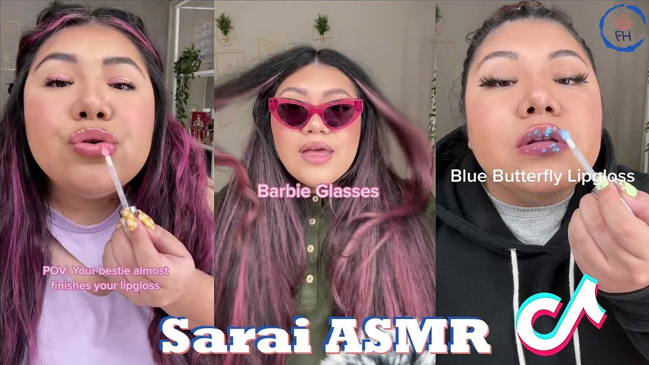 Video "1 HOUR" Sarai ASMR TikTok 2023 Best Sarai ASMR TikTok