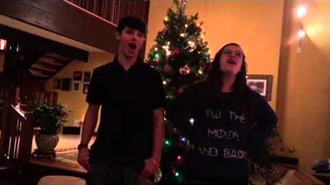 Michael and Allie singing Italian Josh Groban song