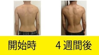 ダイエットモニター 19歳男性ビフォーアフター 痩せ型タイプが筋肉を付ける Youtube