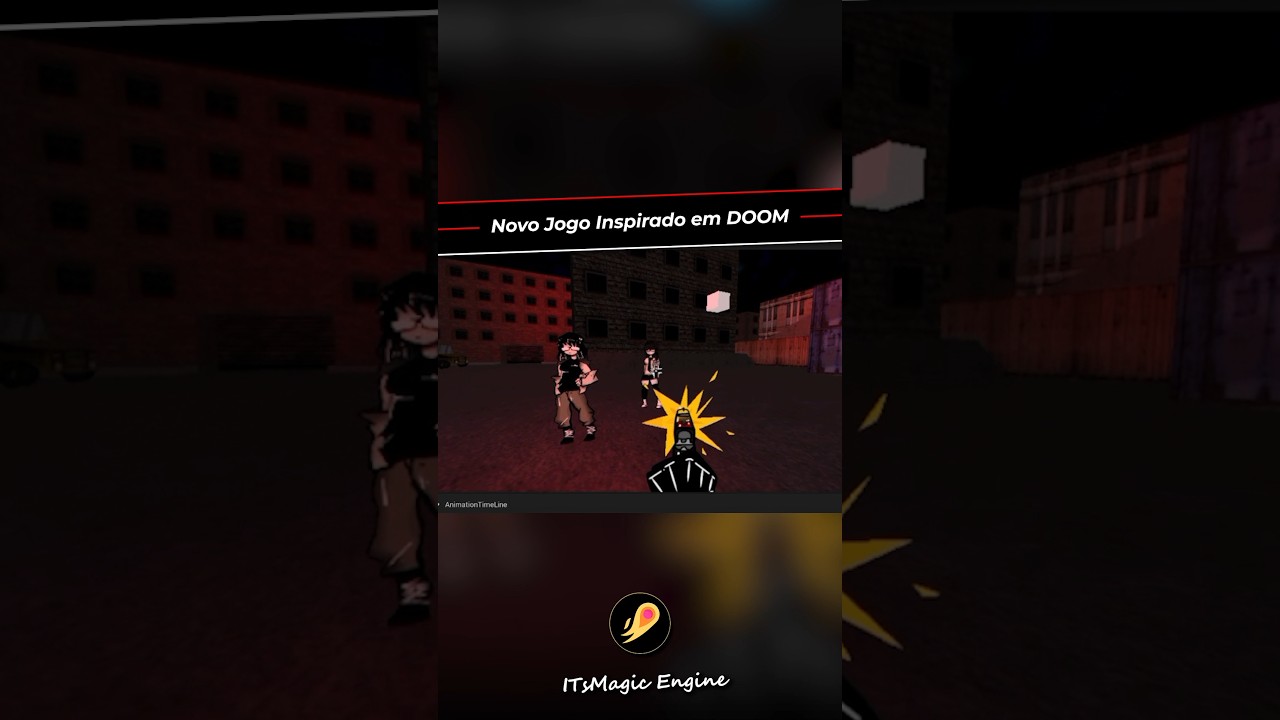 Novo Jogo Mobile Inspirado em DOOM feito no celular! 