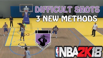 PATCH 4 DIFFICULT SHOTS GLITCH! WORKS EVERY TIME!! NBA 2K18 PLAYGROUND