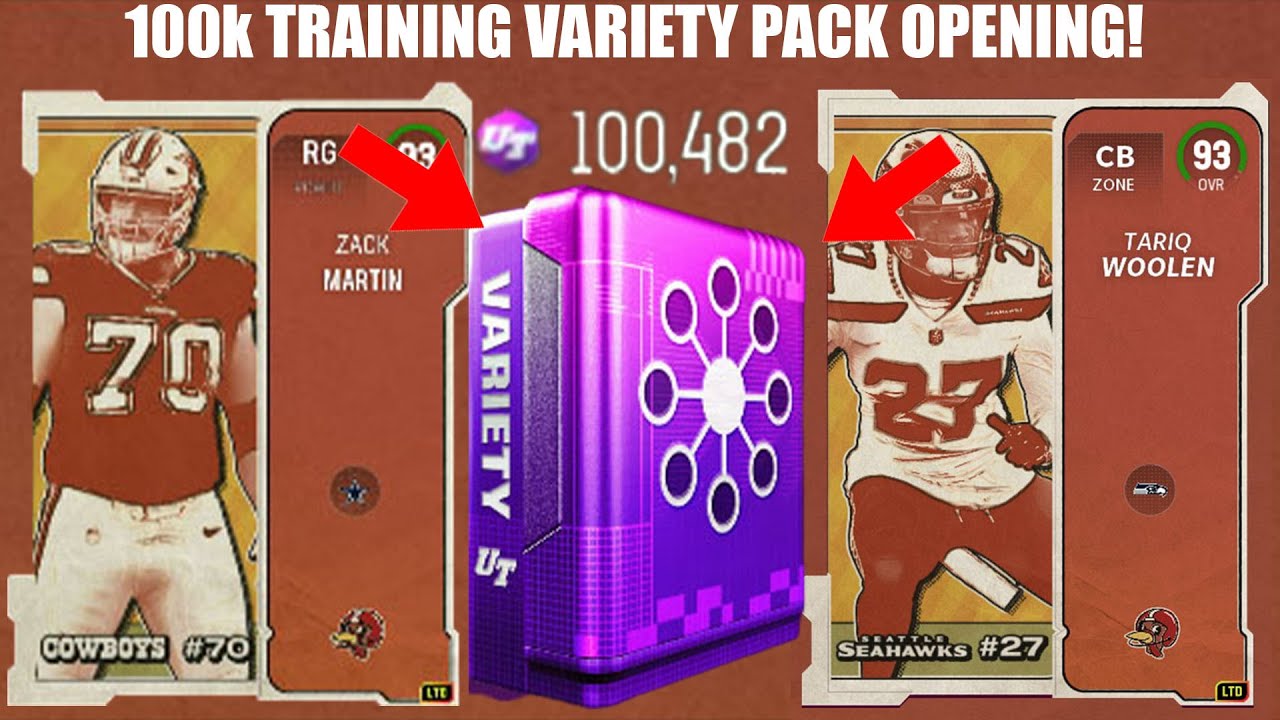 100K TRAINING VARIETY PACK OPENING! 5 LTDS IN PACKS!!! Madden 23 Pack