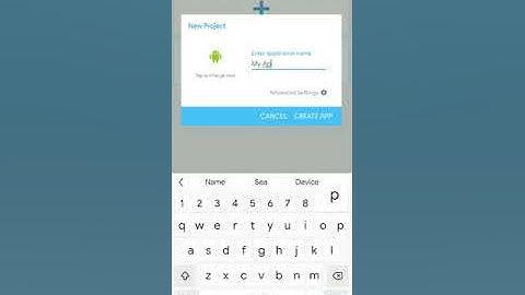Create App in Sketchware Pro