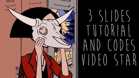 3 slides tutorial and codes video star || 3 слайда туториал и коды видео стар