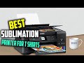 5 Best Sublimation Printer for T Shirts [Review 2022] - Wireless Wide-Format Color Inkjet Printer