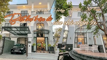 Choáng Ngợp Biệt Thự "TRIỆU ĐÔ" "CHỦ NHÂN 9X" Gây Bão Cộng Đồng Mạng | Biệt Thự 3 Tầng Hiện Đại