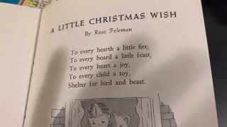 Rose Fyleman ‘A Little Christmas Wish’
