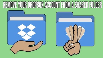 How to Remove Your Dropbox Account from a Shared Folder