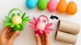 Celebrity How to Make Easy Egg Baskets Flowers / Toilet Paper Rolls Easter Crafts / Smart Recycling DIY Ideas Profile
