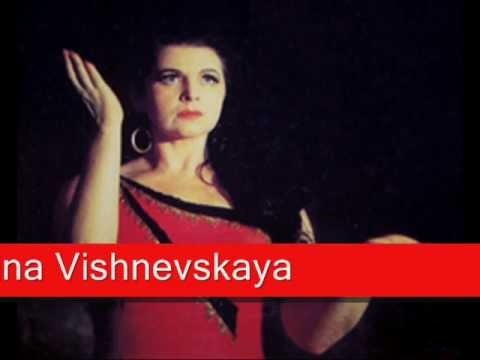 Galina Vishnevskaya: Verdi - Aida, 'Oh patria mia' rostropovich bach