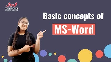MS WORD | Basic concepts of MS-Word | Akash Webs Computer Institute | Kamalpreet Kaur