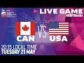 Canada vs usa  full game  2019 iihf ice hockey world championship