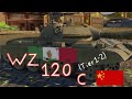 WZ 120 C gameplay | MWT Tanks battles