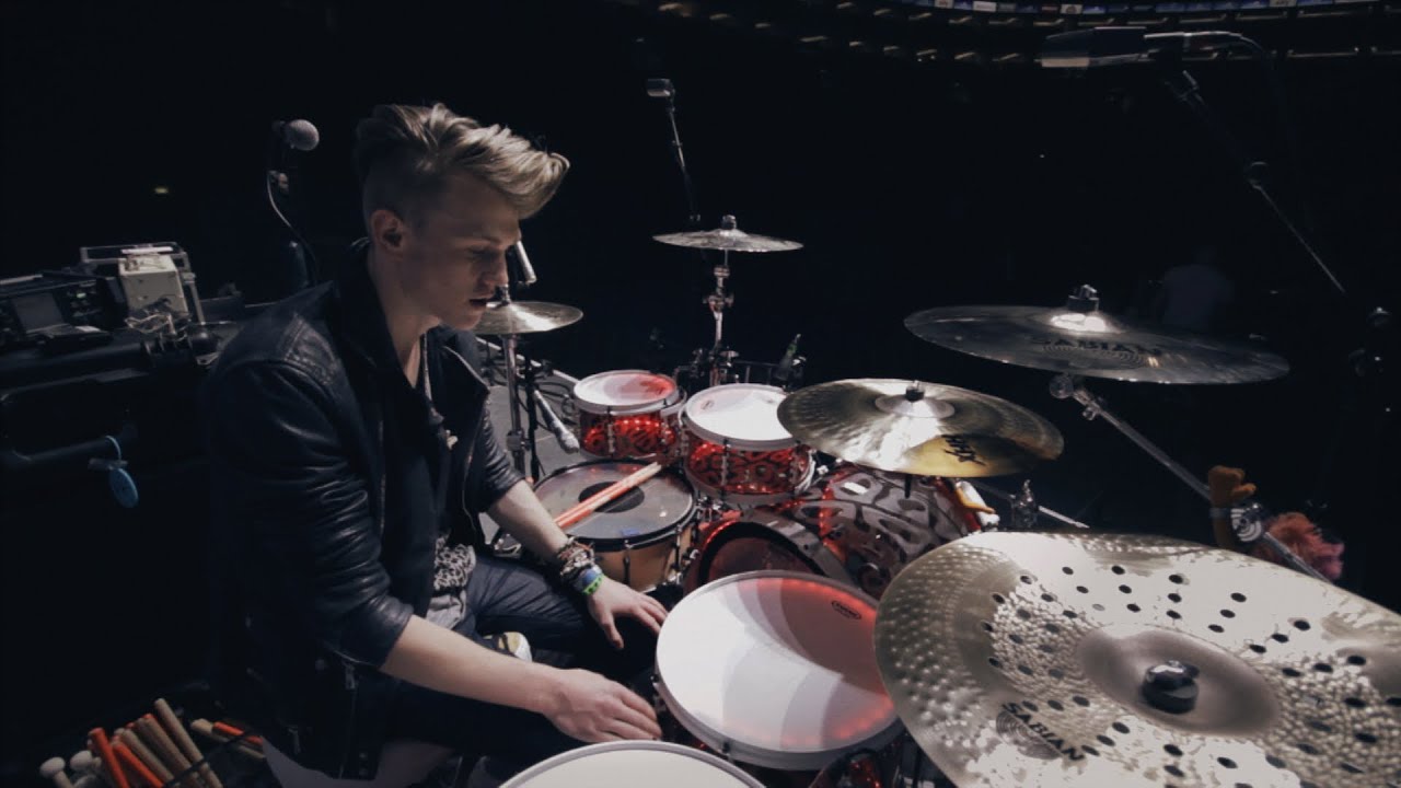 The Vamps Tristan Evans Kit Walkthrough Sjc Sabian Youtube