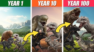 All Hybrid Dinosaur Life | SPORE