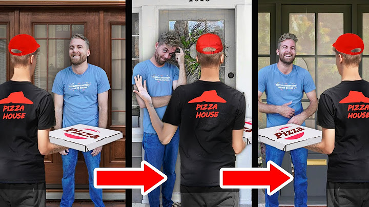 Zamówienie pizzy i ten sam kierowca, który odbiera mnie w 3 różnych domach