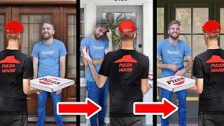 Ordering Pizza \& Having the Same Driver Meet Me at 3 Different Houses