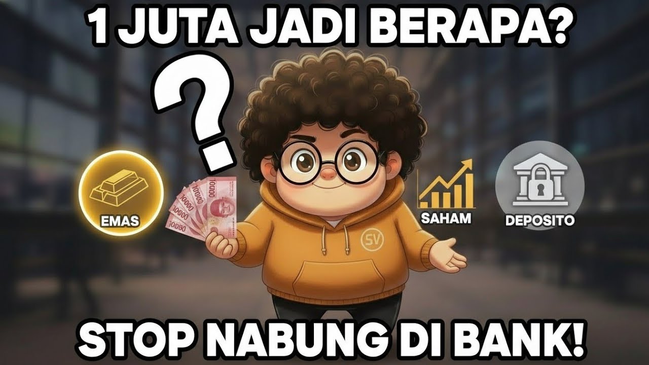 Punya 1 Juta Nganggur? Jangan Cuma Ditaruh di Bank! Ini Cara Biar Jadi Berkali Lipat
