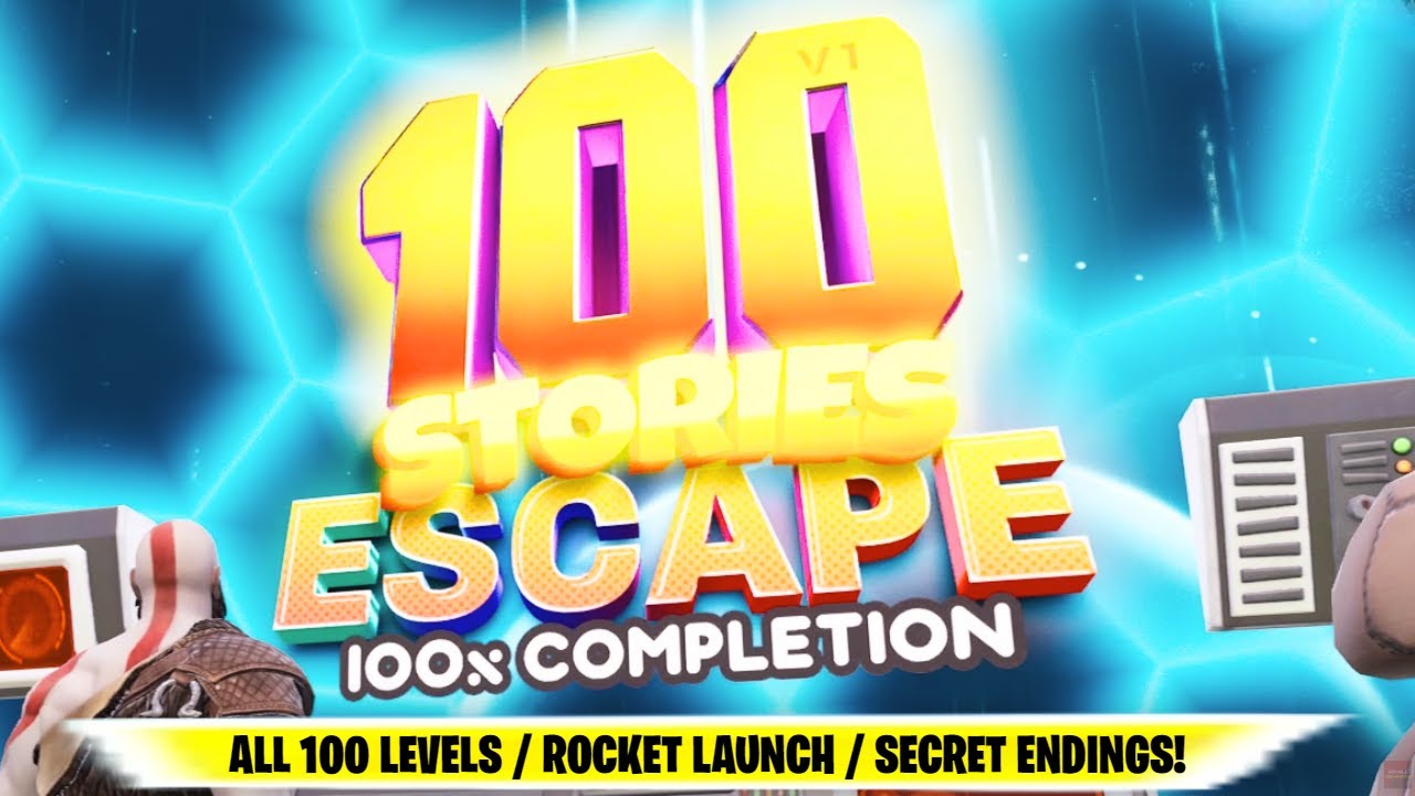Fortnite 100 STORIES (ALL 100 FLOORS Walkthrough Solutions) | Wertandrew 100 STORIES Fortnite