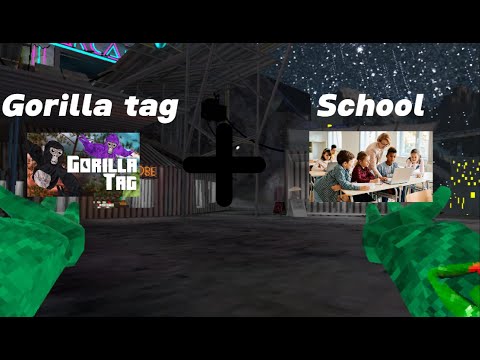 I play gorilla tag at school #gorillatag #funny #gorilatagvr #funnypictures #insane #school