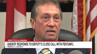 Sheriff Burch blasts state agencies after nearly losing a deputy to fentanyl exposure - NBC 15 WPMI