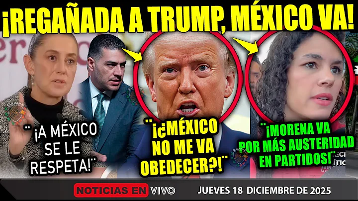 DE ÚLTIMA HORA! TRUMP SE LLEVA REGAÑIZA DE MÉXICO ¡CLAUDIA SHEINBAUM SE LO DICE FUERTE Y CLARO HOY!