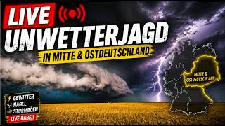 LIVE Gewitter und UNWETTER teils Hagel, Sturm und Starkregen #news #unwetter #gewitter
