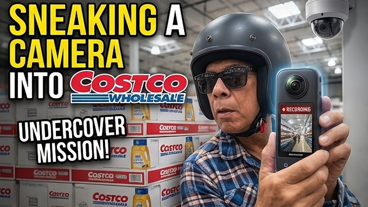 Costco Milk Run on a Triumph Motorcycle