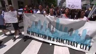 Sunday's planned ICE raids spark fear, protests