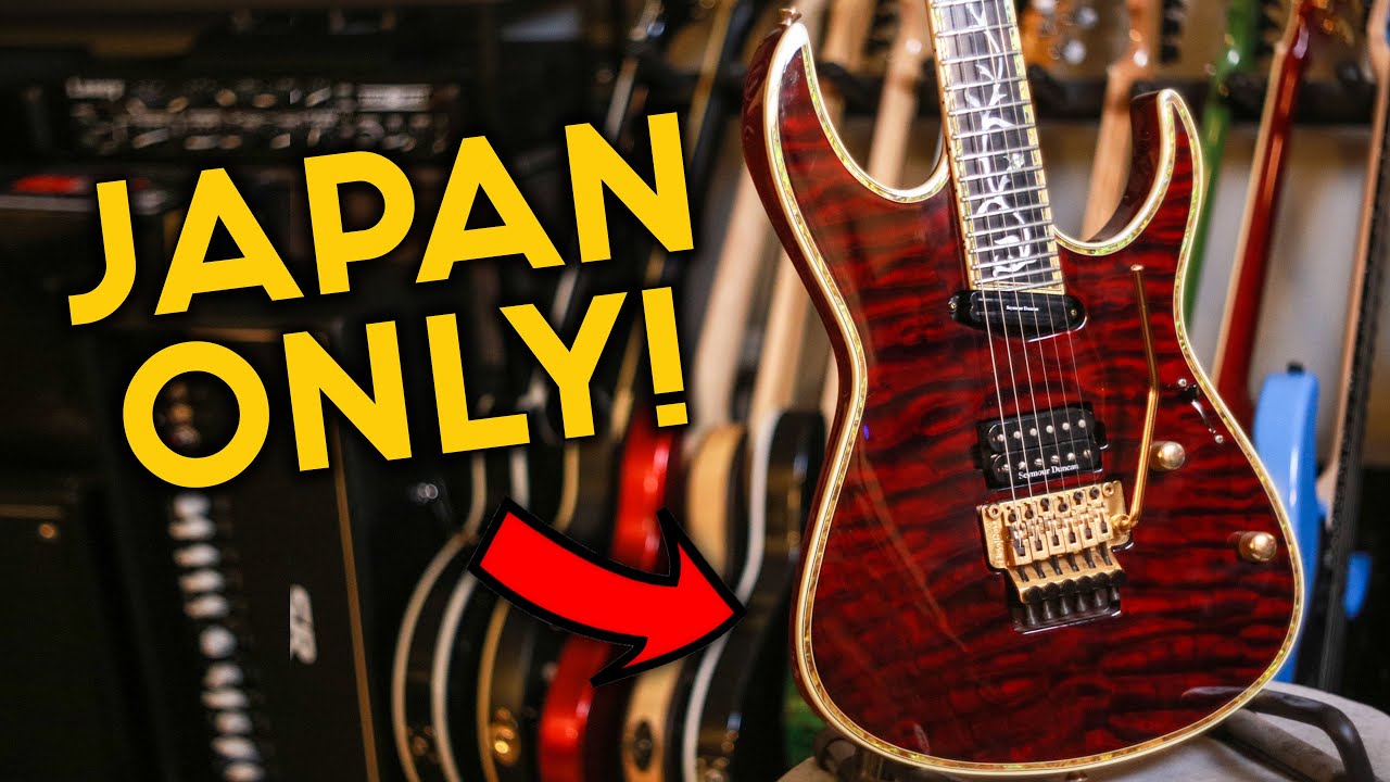 Unbelievable Guitars You Can Only Get In Japan!