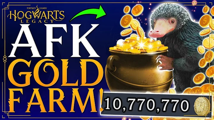Hogwarts Legacy AMAZING AFK MONEY FARM - Earn Fast / Easy GOLD AFK - 4000 Galleon Per Hour AFK