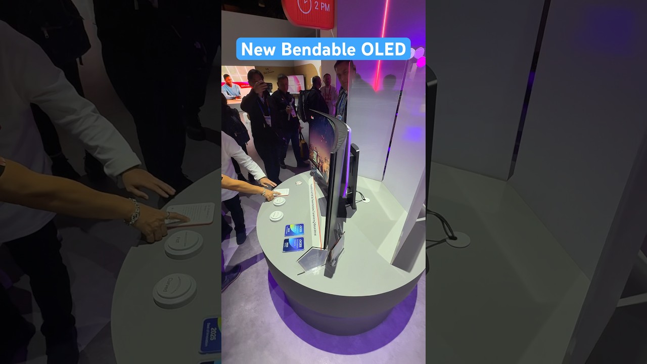 New Bendable OLED Gaming Monitor