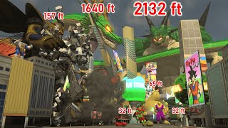 DRAGON BALL Size Comparison  ► First Person View