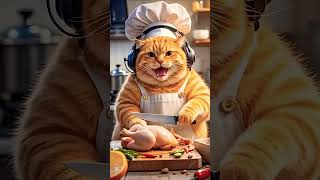 cat ai short video 2025 cat funny video #viral #funny #ai #cat #hen
