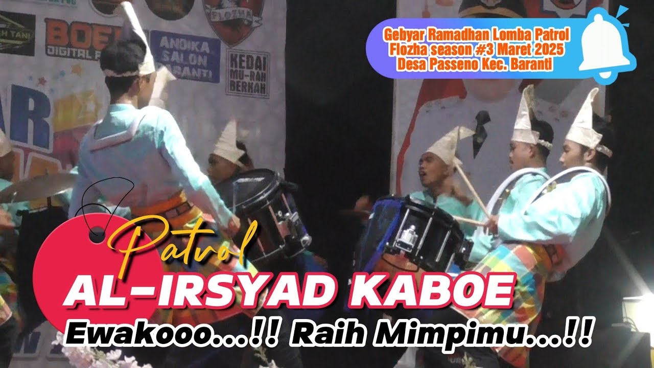 Juara 4 ‼️Senyum Dewi Fortuna Bukan Untuk Patrol Al-Irsyad Kaboe || Gebyar Ramadhan Flozha Season #3