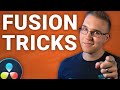 10 SIMPLE Tricks to MASTER Davinci Resolve FUSION