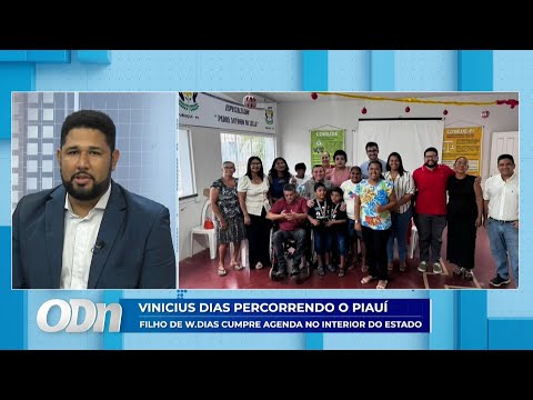 Vinícius Dias percorrendo o Piauí: Filho de W  Dias cumpre agenda no interior do estado 26 01 202