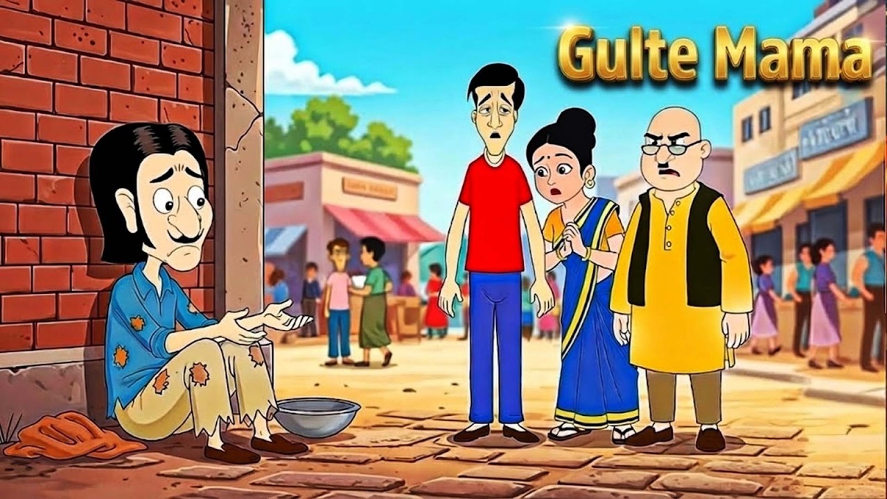 ধনী থেকে ভিখারি: গুল্টে মামার গল্প |Gulte Mama New Episode| গুলটে মামা ...