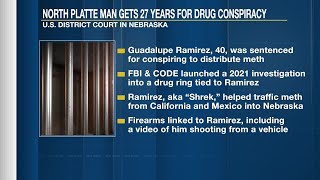 North Platte man sentenced to 27 years in prison for drug conspiracy