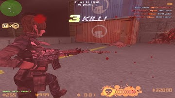 [CS] Assault - Zombie mode 3 (Counter Strike Extreme v6) Part 2 Hack
