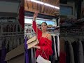 Thrifting for the first time #shorts