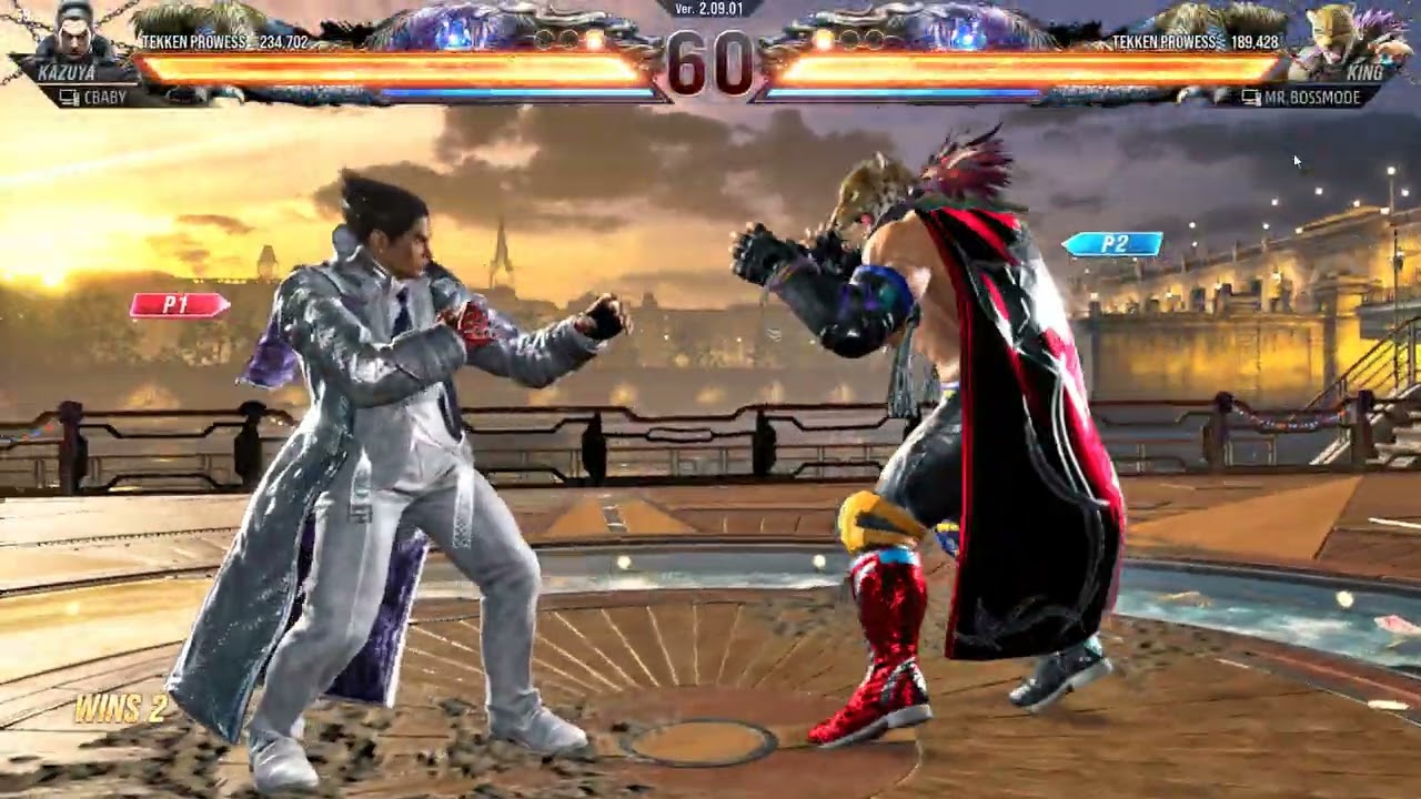 crazy kazuya vs king #tekken8 #tekken7 #gaming