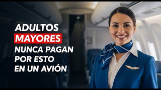 Flight Attendant Reveals 16 FREE TRAVEL PERKS for Adults 60  | Travel Tips
