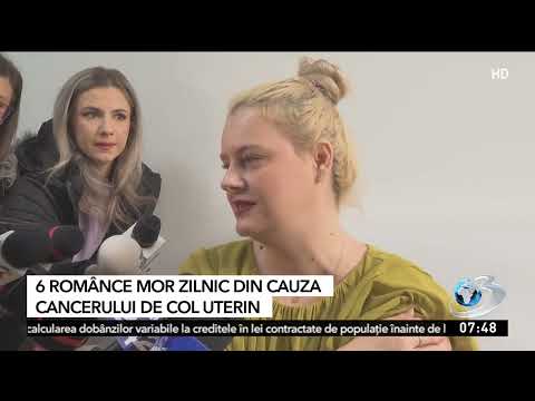 Șase românce mor zilnic din cauza cancerului de col uterin