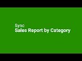 7. Sync Sales Report by Category