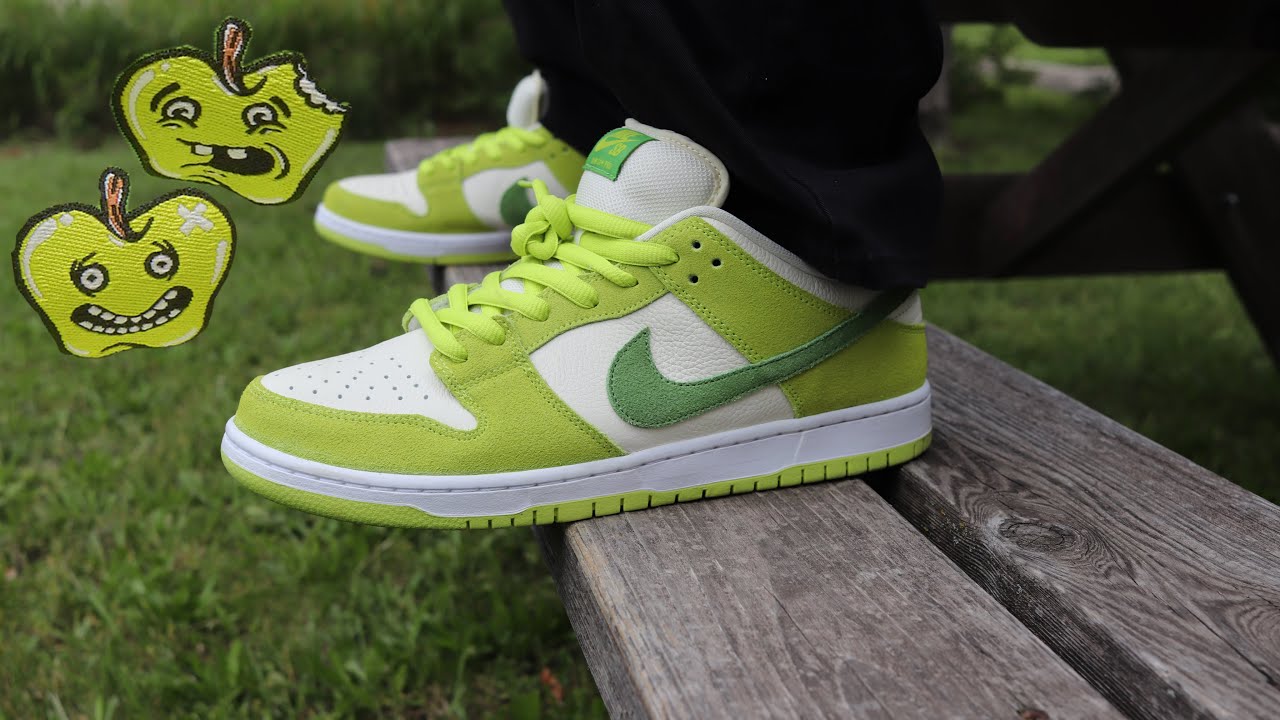 Nike SB Dunk Low Green Apple