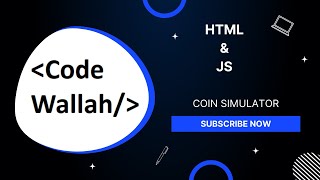 Tossing Coin Simulators Using JavaScript | Tossing Coin Simulator | @codewallah