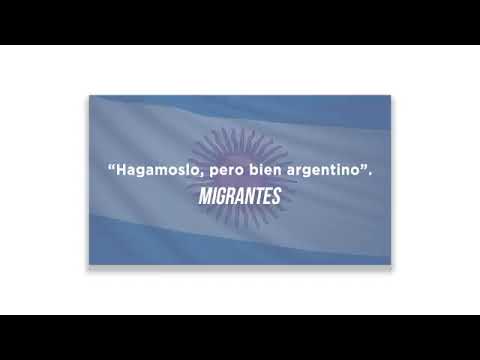 MIGRANTES  Hagámoslo, pero bien argentino (Audio 🇦🇷)