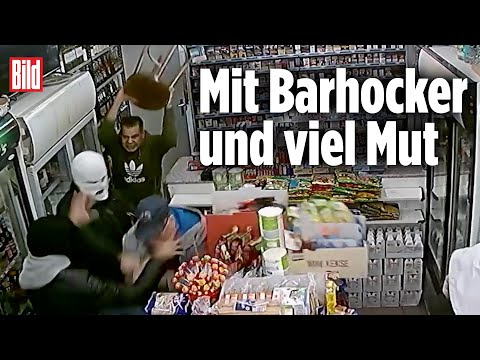 Kiosk-Besitzer schlägt Räuber-Bande in die Flucht | Frankfurt