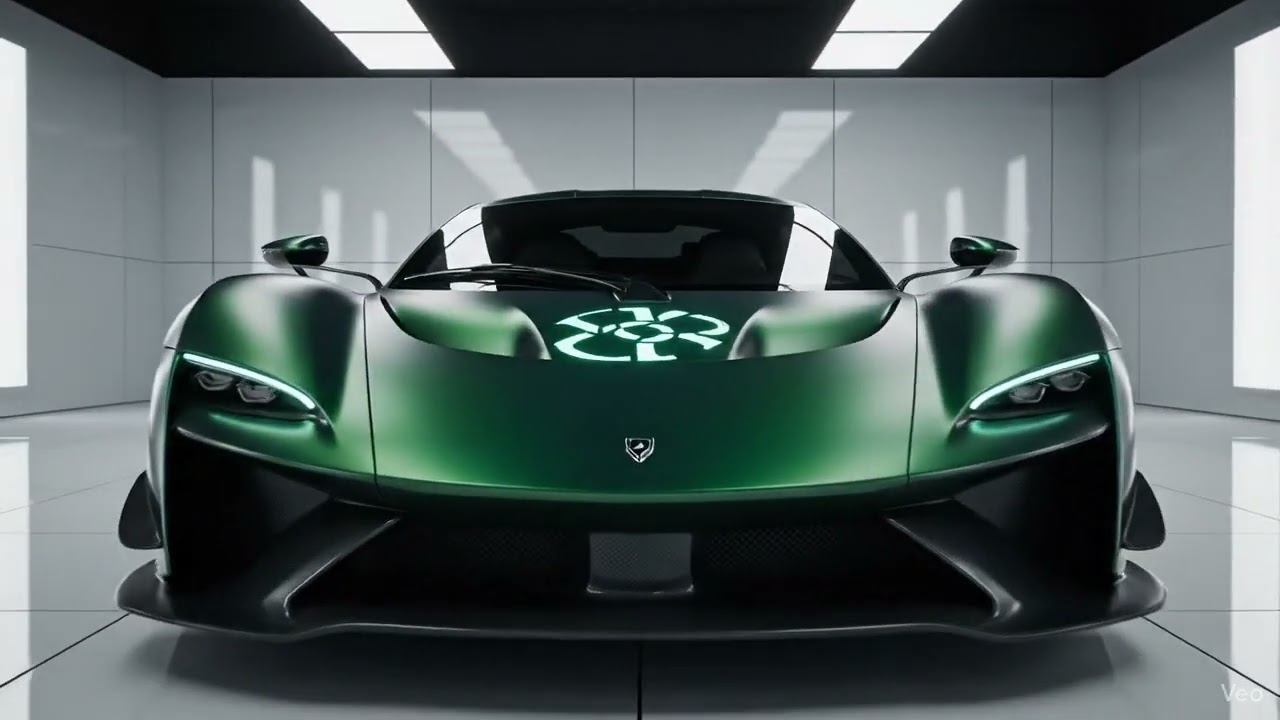 Girl Scout Thin Mint cookie inspired car